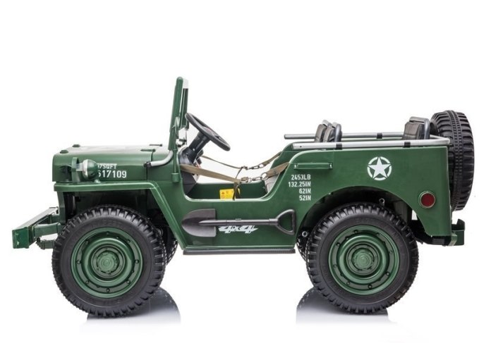 Jeep Willys Na Akumulator Dla Dziecka